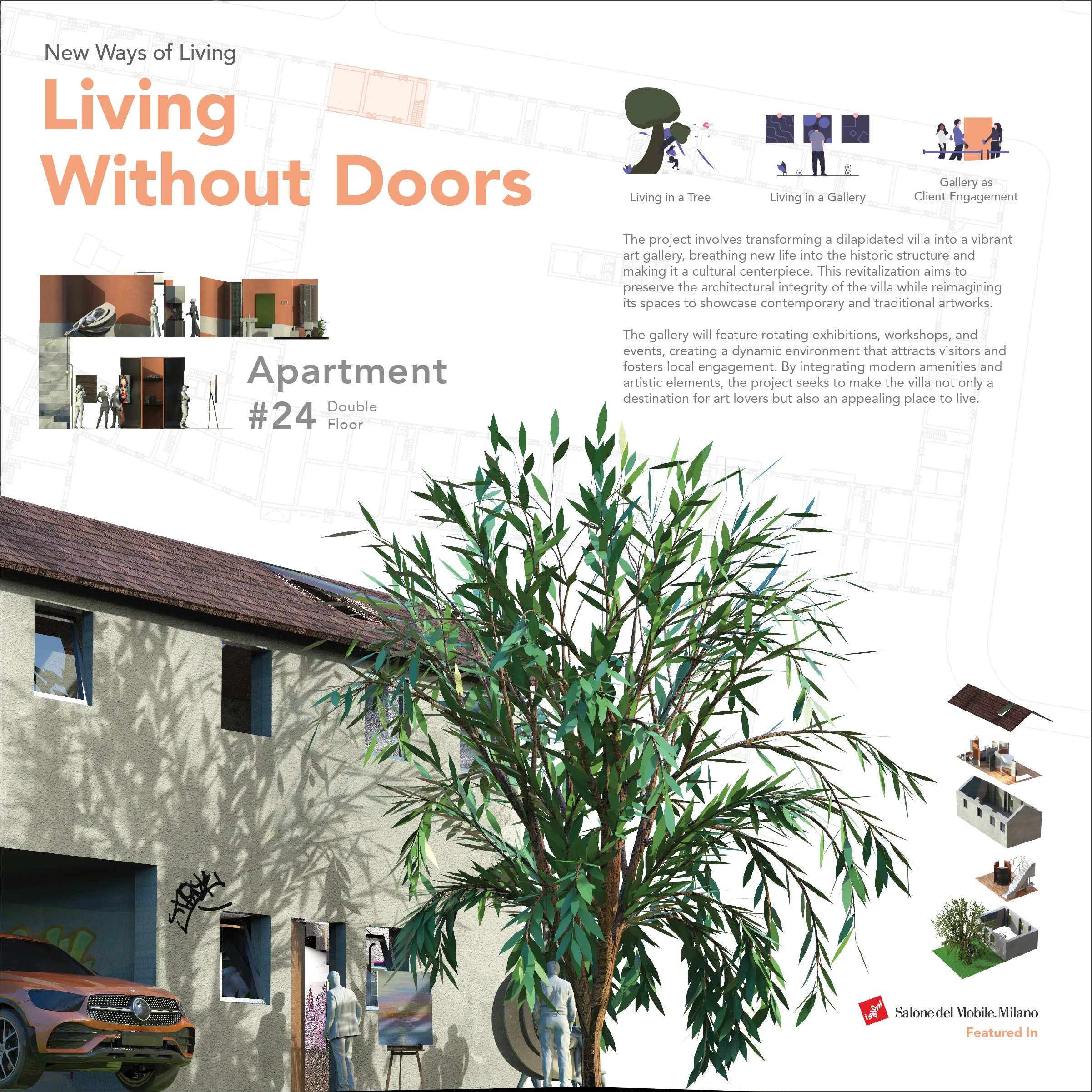 Living Without Doors – detail