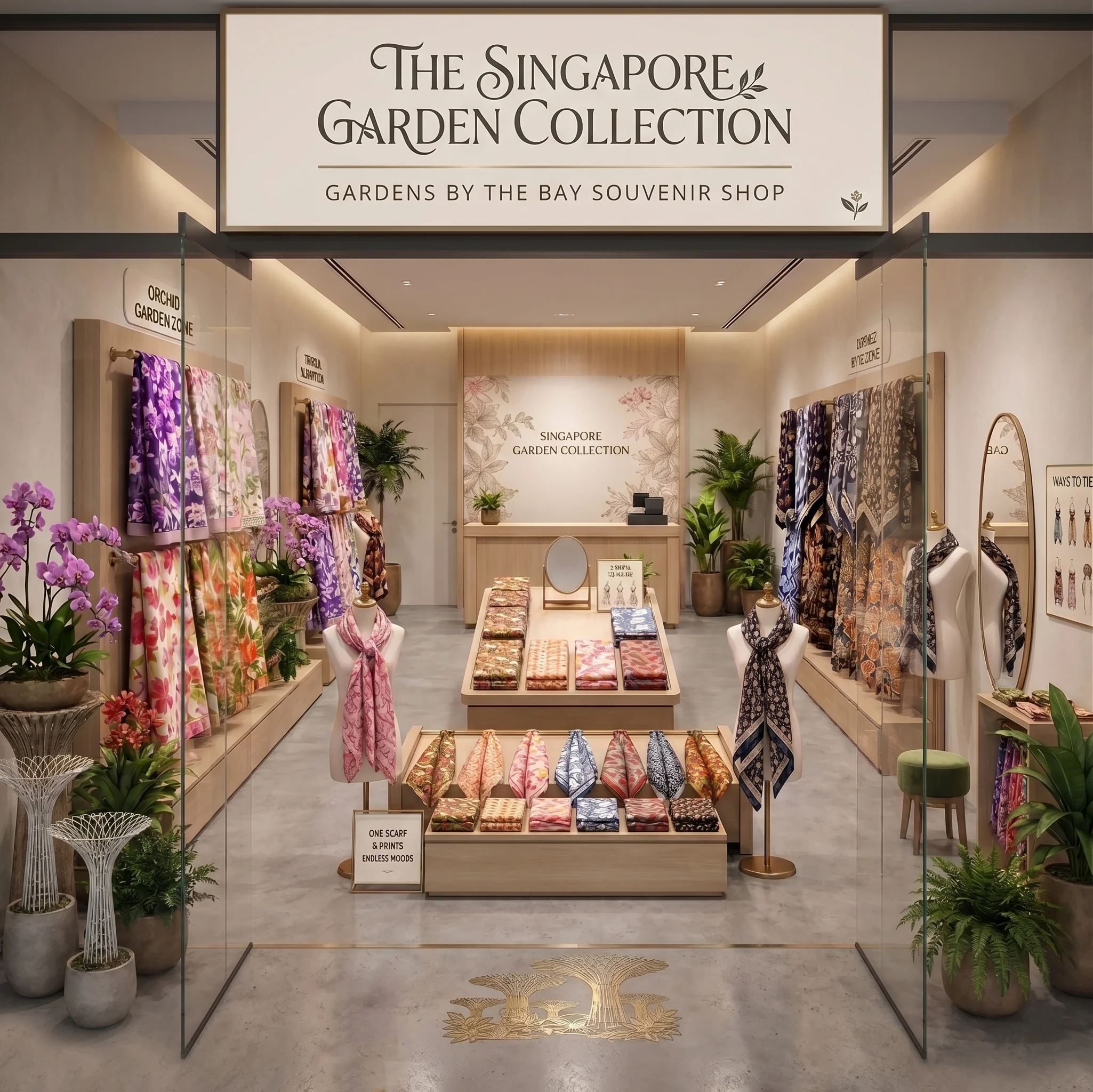 The Singapore Garden Collection — Retail Store
