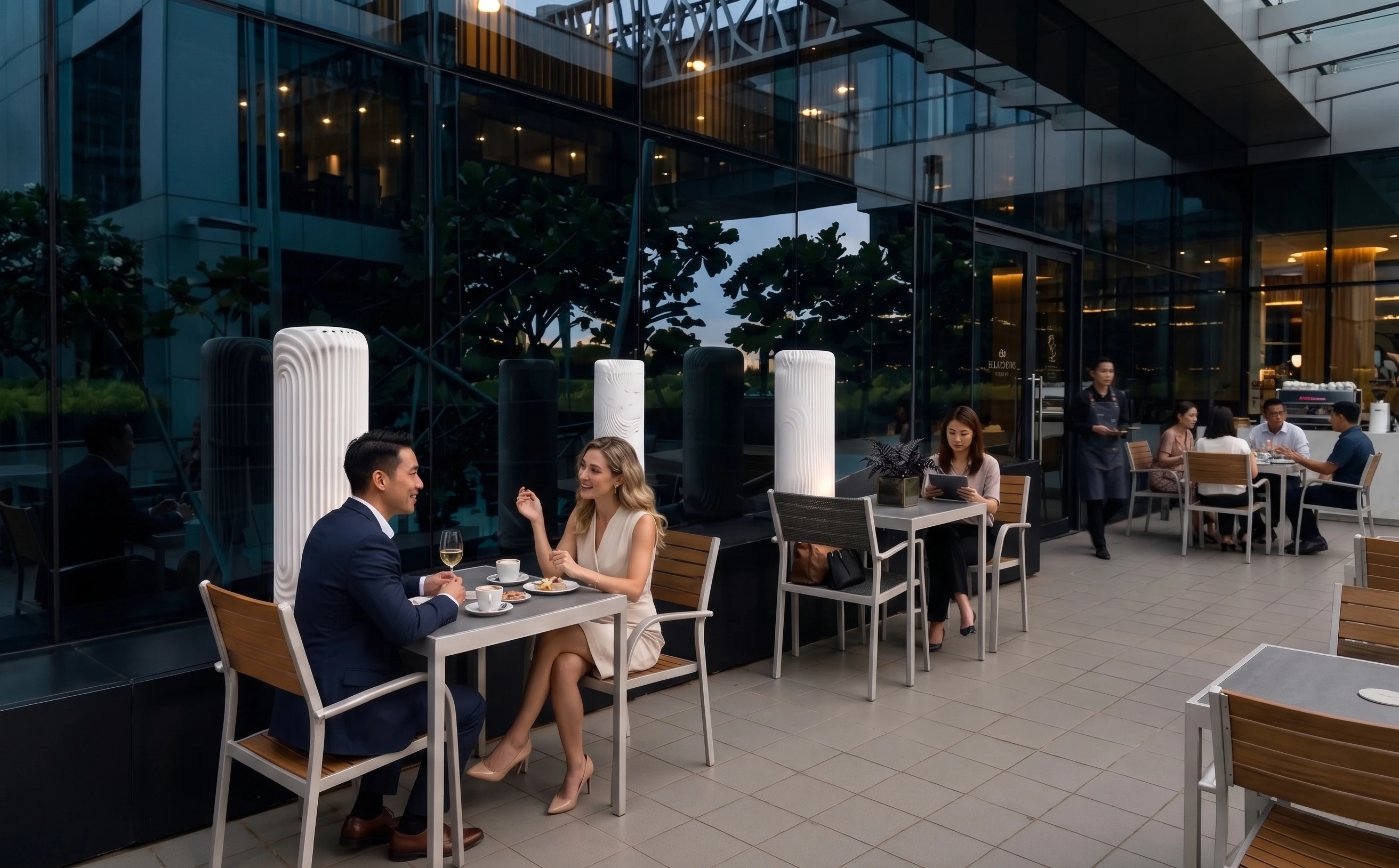 Outdoor Cooling Unit — environmental context