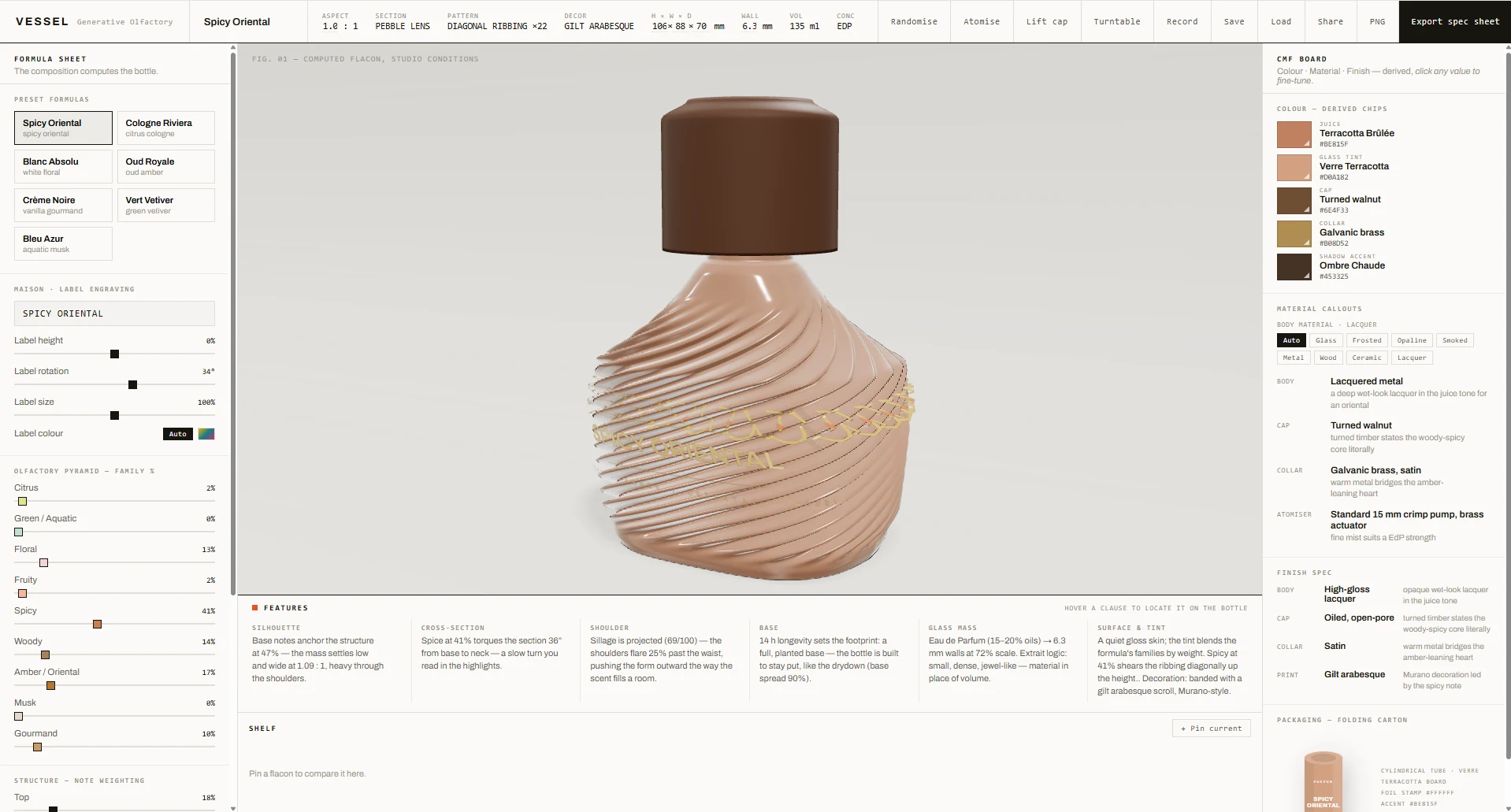 Vessel — Generative Olfactory